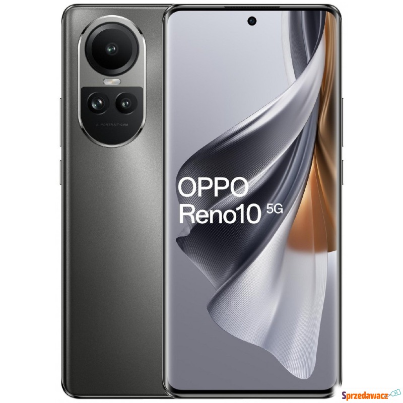 OPPO Reno 10 5G 8/256GB Silver Grey - Telefony komórkowe - Grodzisk Wielkopolski