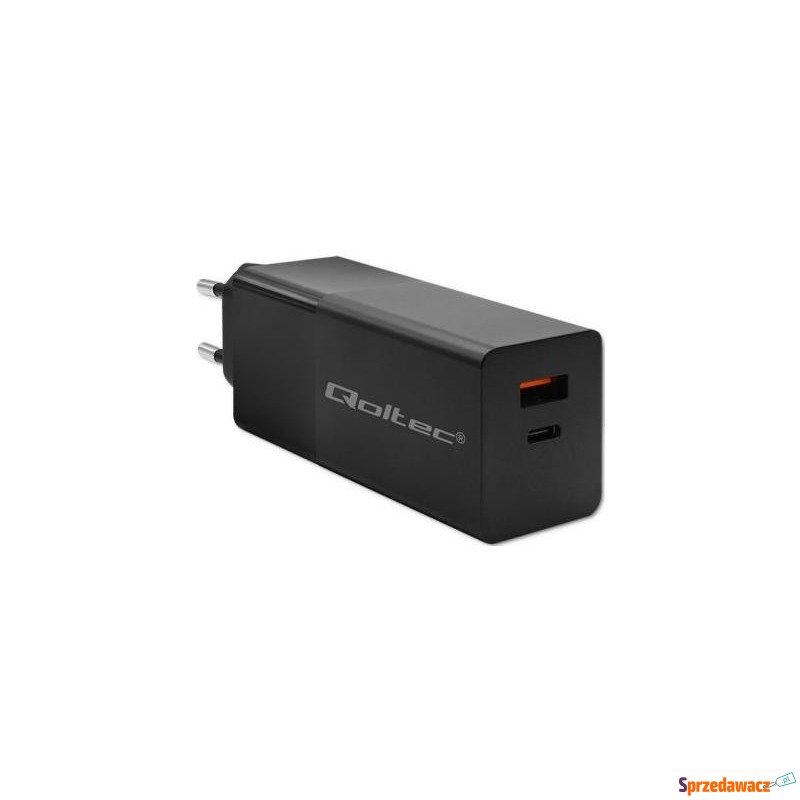 Qoltec GaN POWER PRO | 1xUSB-C | 1xUSB | 100W... - Ładowarki sieciowe - Jastrzębie-Zdrój