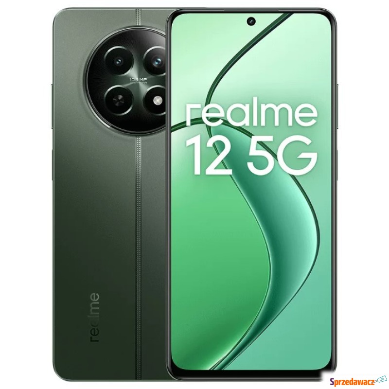 realme 12 5G 8/256GB Woodland Green - Telefony komórkowe - Tarnowskie Góry