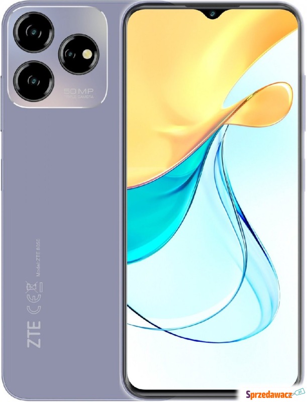 ZTE Blade V50 Design 8/256GB (fioletowy) - Telefony komórkowe - Starachowice