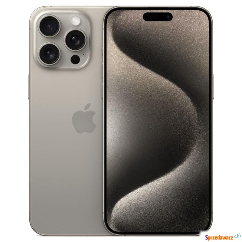 Apple iPhone 15 Pro Max 512GB Tytan Naturalny - Telefony komórkowe - Częstochowa