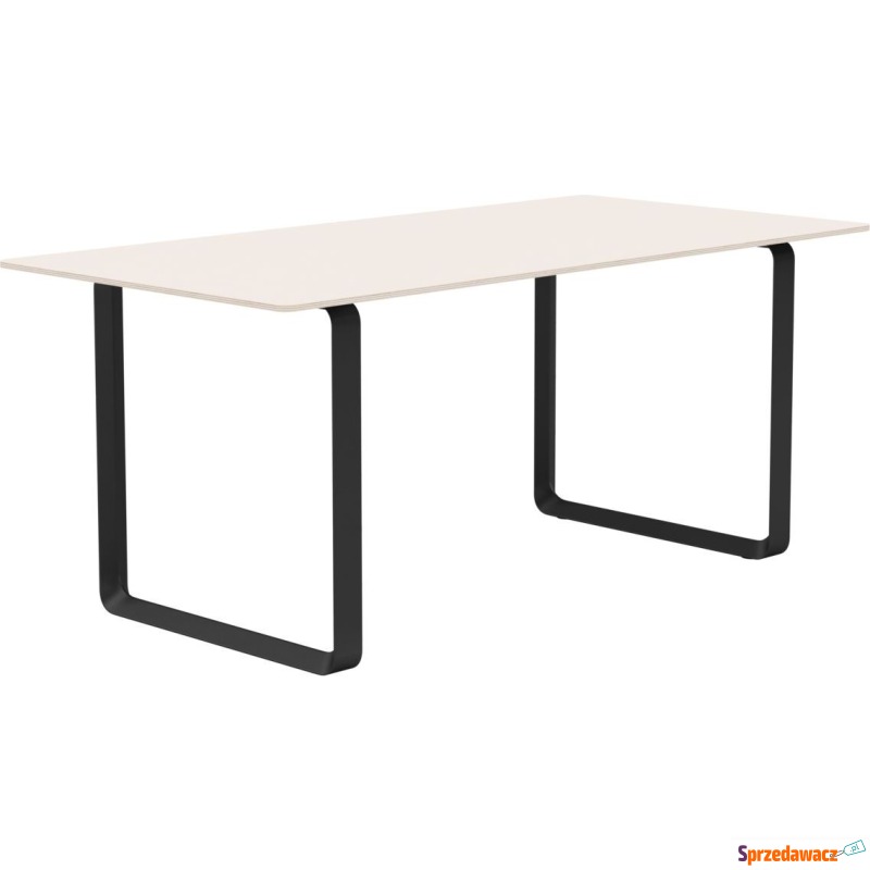 Stół Muuto 170 x 85 cm piaskowy laminowany nogi... - Stoły kuchenne - Władysławowo