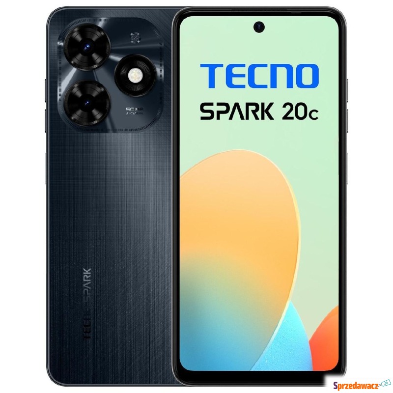 TECNO SPARK 20C 4/128GB Gravity Black - Telefony komórkowe - Kielce