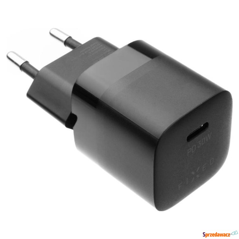 Fixed Mini USB-C 30W + kabel USB-C/USB-C, czarny - Ładowarki sieciowe - Gliwice