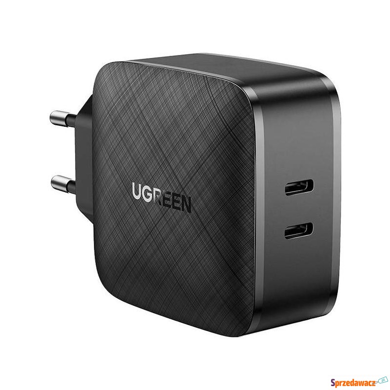 Ugreen CD216, 2xUSB-C, 66W, PD (czarna) - Ładowarki sieciowe - Wrocław