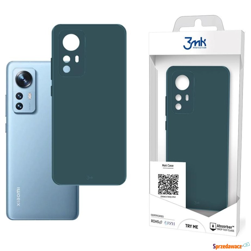 3mk Matt Case lovage do Xiaomi 12/12X - Etui na telefon - Rybnik