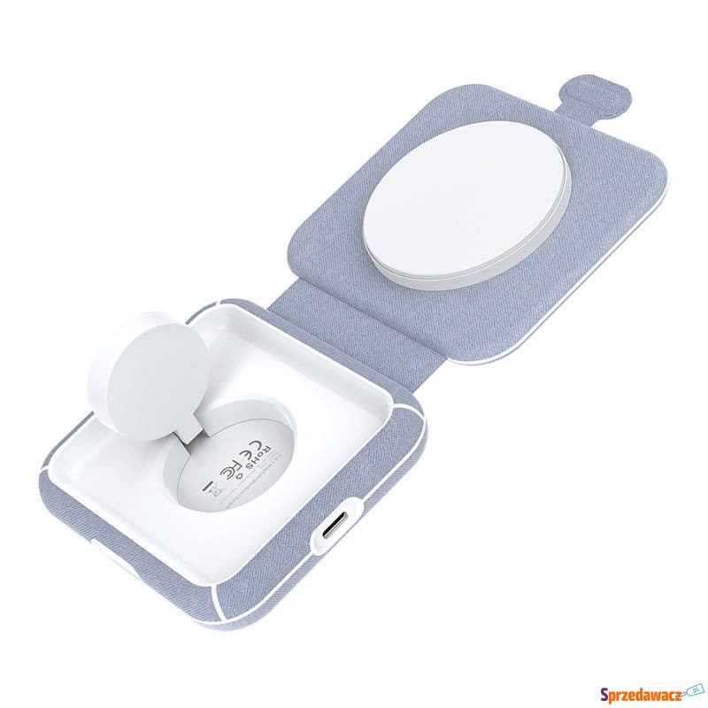 Choetech T323 2w1 MagSafe & MFI (szara) - Ładowarki sieciowe - Kraków