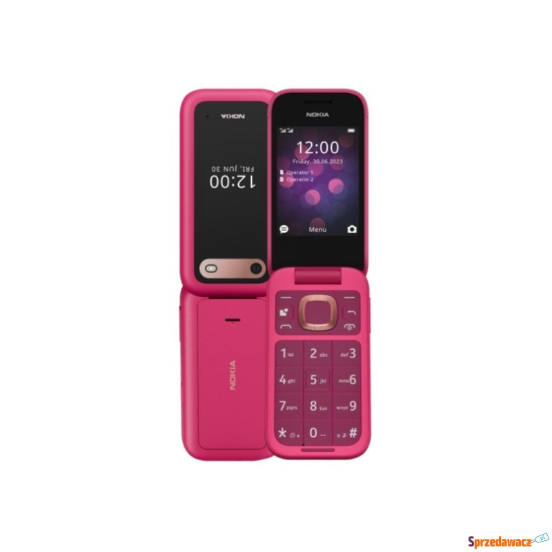 Nokia 2660 4G (TA-1469) Dual Sim Różowy + stacja... - Telefony komórkowe - Bydgoszcz