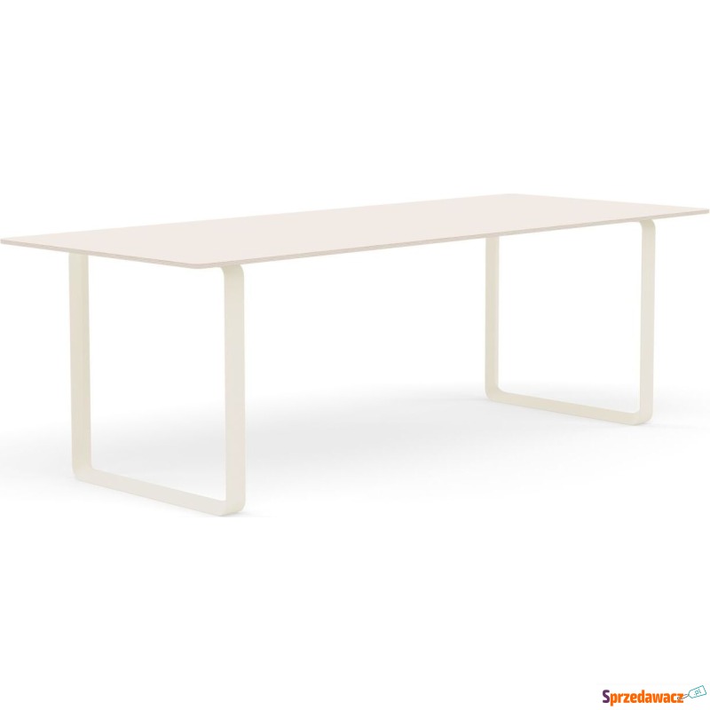 Stół Muuto 225 x 90 cm piaskowy laminowany nogi... - Stoły kuchenne - Ełk