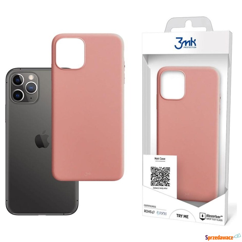 3mk Matt Case Lychee do Apple iPhone 11 Pro Max - Etui na telefon - Zamość