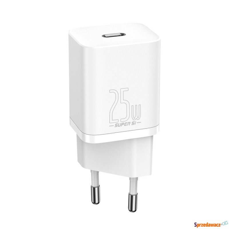 Baseus Super Si Quick Charger 1C 25W (biała) - Ładowarki sieciowe - Wrocław