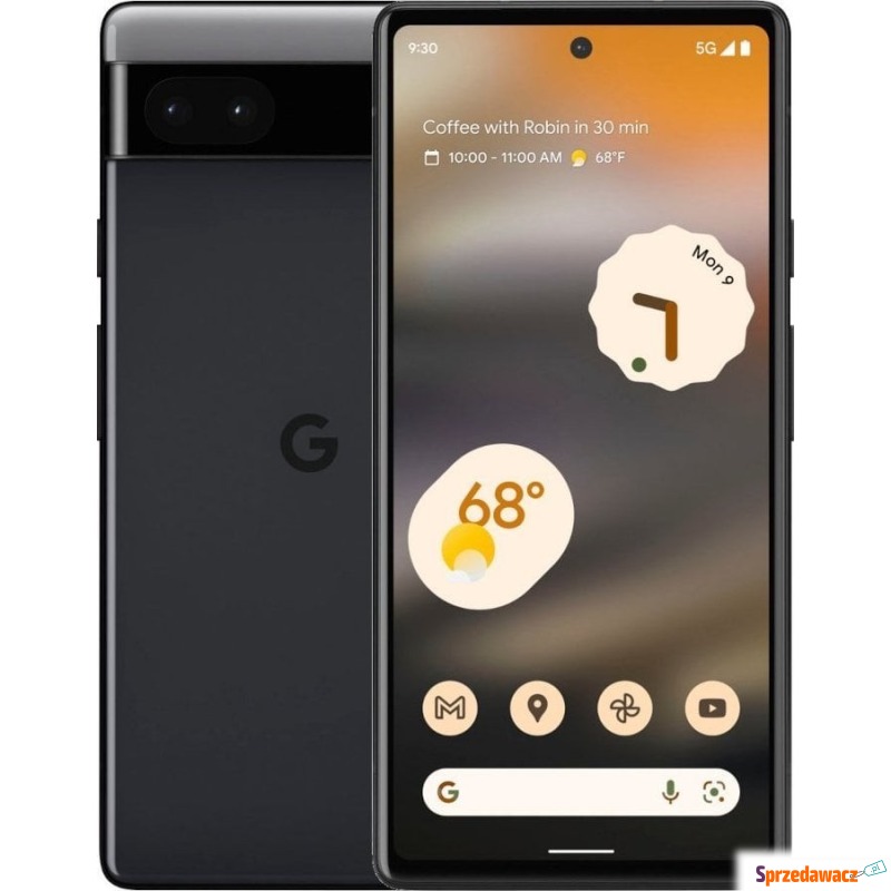 Google Pixel 6a 5G 6/128GB Charcoal - Telefony komórkowe - Warszawa