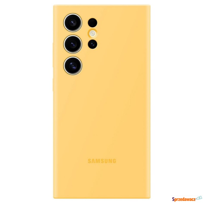 Samsung Silicone Case do S24 Ultra yellow - Etui na telefon - Kędzierzyn-Koźle