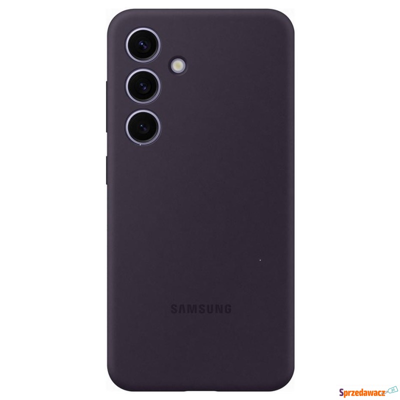 Samsung Silicone Case do S24 dark violet - Etui na telefon - Legnica