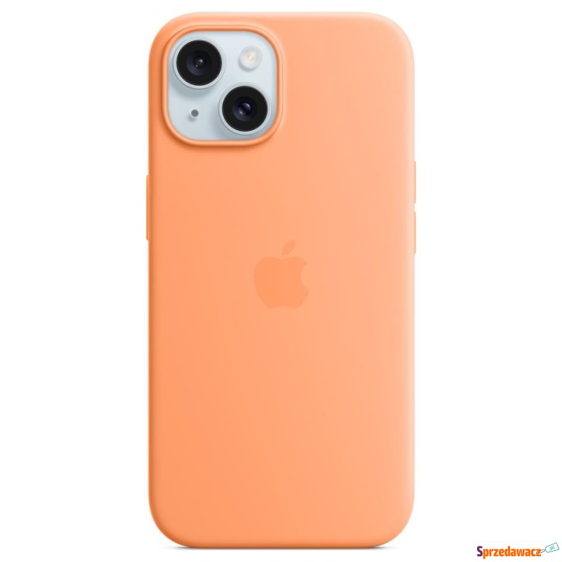 Apple iPhone 15 Silicone Case with MagSafe orange... - Etui na telefon - Gorzów Wielkopolski