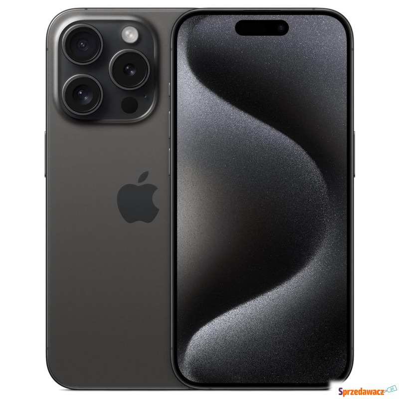 Apple iPhone 15 Pro 256GB Tytan Czarny - Telefony komórkowe - Częstochowa