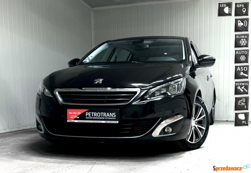 Peugeot 308 - 1.6HDI / 116KM FULL LED Nawigacja... - Samochody osobowe - Mrągowo