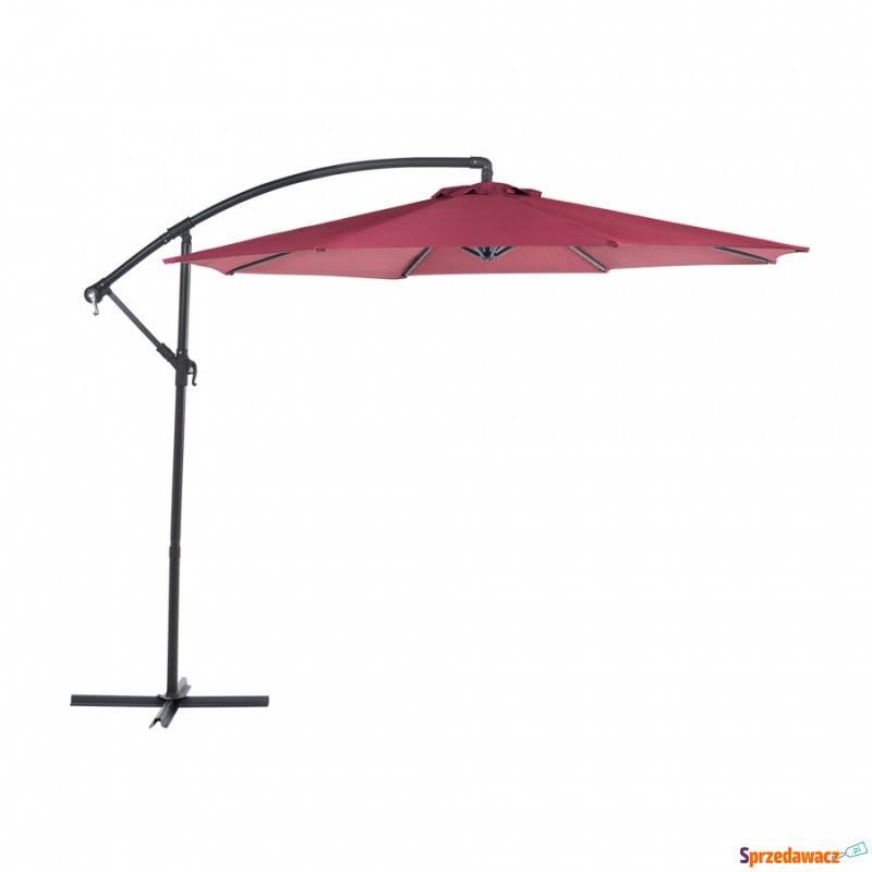 Parasol ogrodowy Ø300 cm burgundowy Russo BLmeble - Parasole, markizy, żagle - Jaworzno