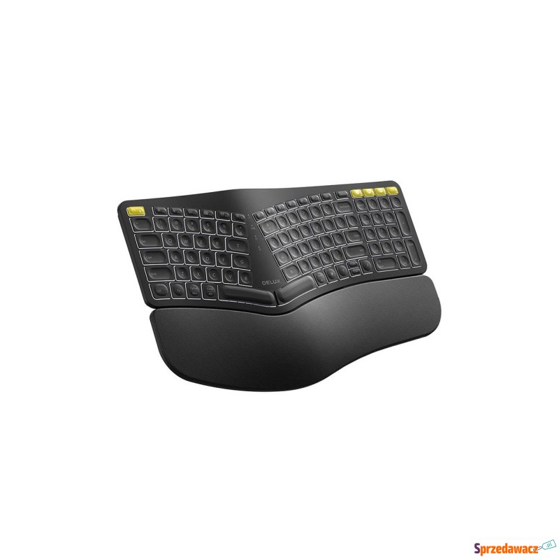 Klawiatura ergonomiczna Delux GM902PRO BT+2.4G - Klawiatury - Kołobrzeg