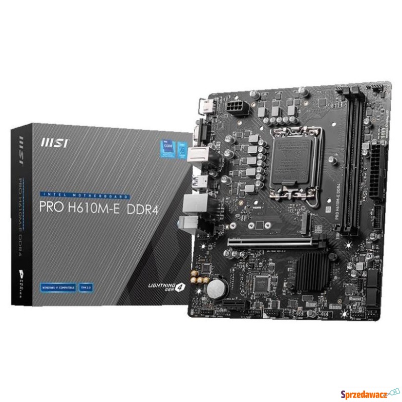 MSI PRO H610M-E DDR4 - Płyty główne - Inowrocław