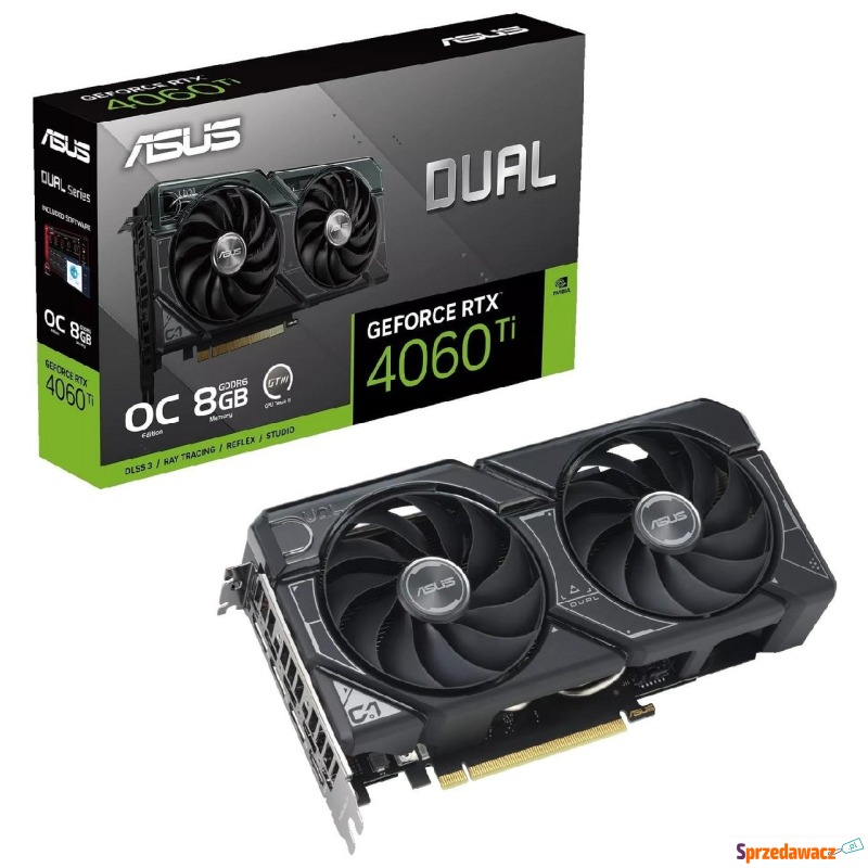 ASUS GeForce RTX 4060 Ti DUAL 8GB OC DLSS 3 - Karty graficzne - Korytowo