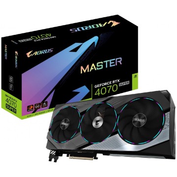 Gigabyte GeForce RTX 4070 SUPER AORUS MASTER 12GB DLSS 3