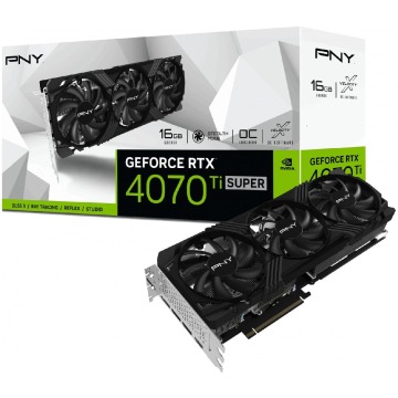 PNY GeForce RTX 4070 Ti SUPER Verto Triple Fan 16GB OC GDDR6X DLSS 3