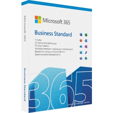 Microsoft 365 Business Standard PL - licencja na rok