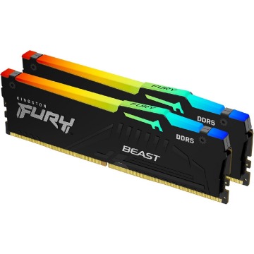 Kingston Fury Beast RGB 16GB [2x8GB 5600MHz DDR5 CL40 DIMM]