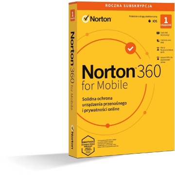 Norton 360 Mobile 1 - device - licencja na rok