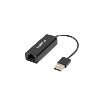 Lanberg karta sieciowa USB 2.0 1x RJ45 100Mb na kablu