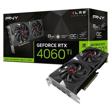 PNY GeForce RTX 4060 Ti VERTO Dual Fan 8GB OC DLSS 3