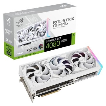 ASUS GeForce RTX 4080 SUPER ROG STRIX OC WHITE 16GB DLSS 3