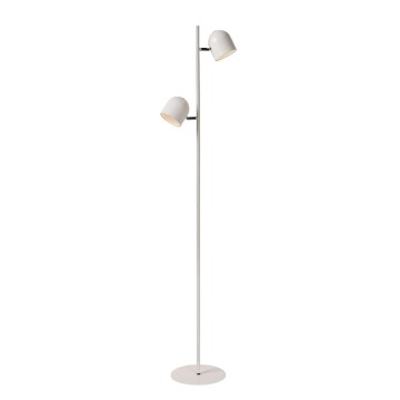 Lucide Skanska-Led 03703/10/31 lampa stojąca podłogowa 2x5W LED biała