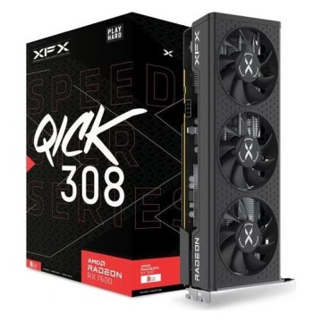 XFX Speedster QICK 308 Radeon RX 7600 8GB GDDR6