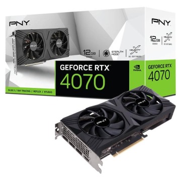 PNY GeForce RTX 4070 VERTO Dual Fan 12GB DLSS 3