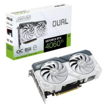 ASUS GeForce RTX 4060 Ti DUAL 8GB OC WHITE DLSS 3