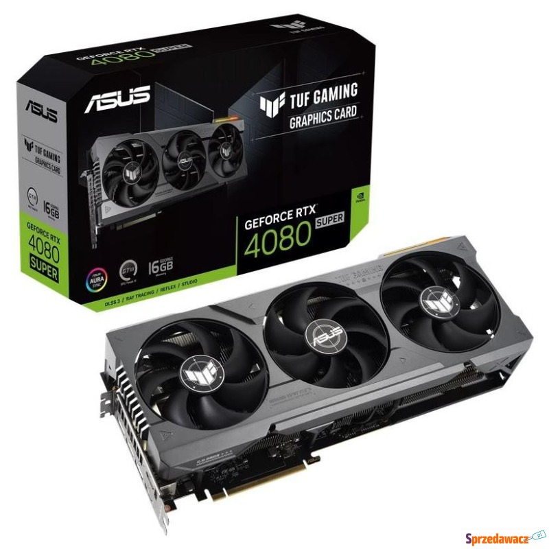 ASUS GeForce RTX 4080 SUPER TUF GAMING 16GB DLSS... - Karty graficzne - Sochaczew