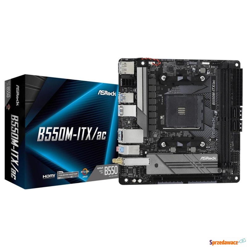 ASRock B550M-ITX/AC - Płyty główne - Łomża