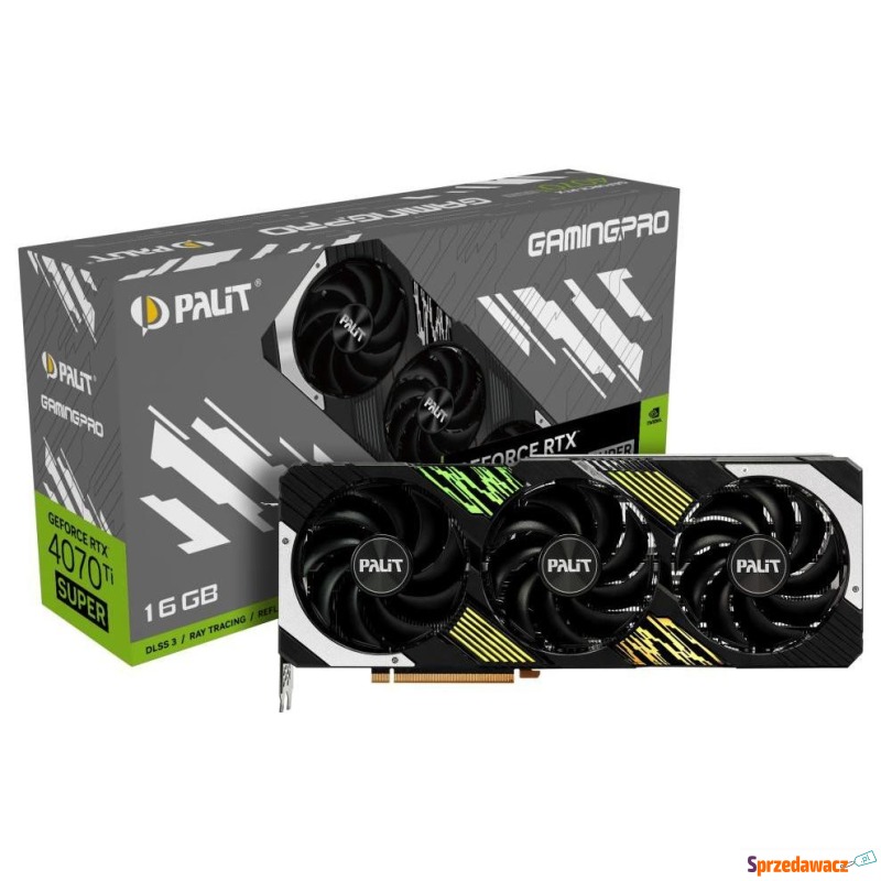 Palit GeForce RTX 4070 Ti SUPER GamingPro 16GB... - Karty graficzne - Katowice