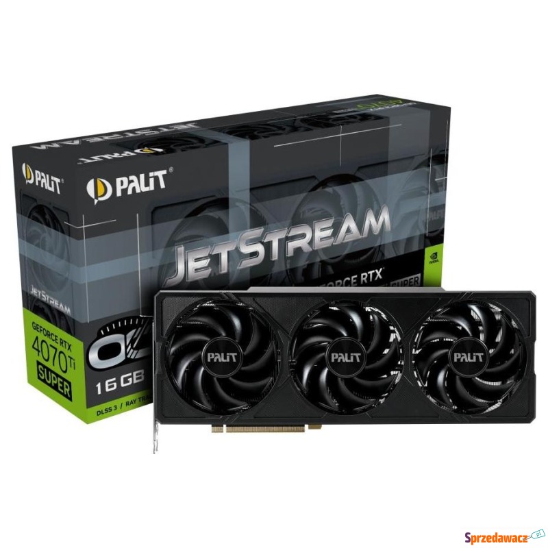 Palit GeForce RTX 4070 Ti SUPER JetStream OC 16GB... - Karty graficzne - Olsztyn