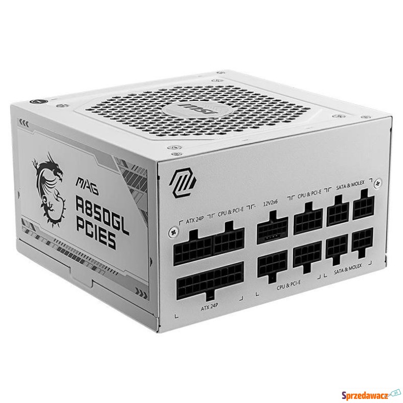 MSI MAG A850GL PCIE5 WHITE - Zasilacze - Boguszów-Gorce