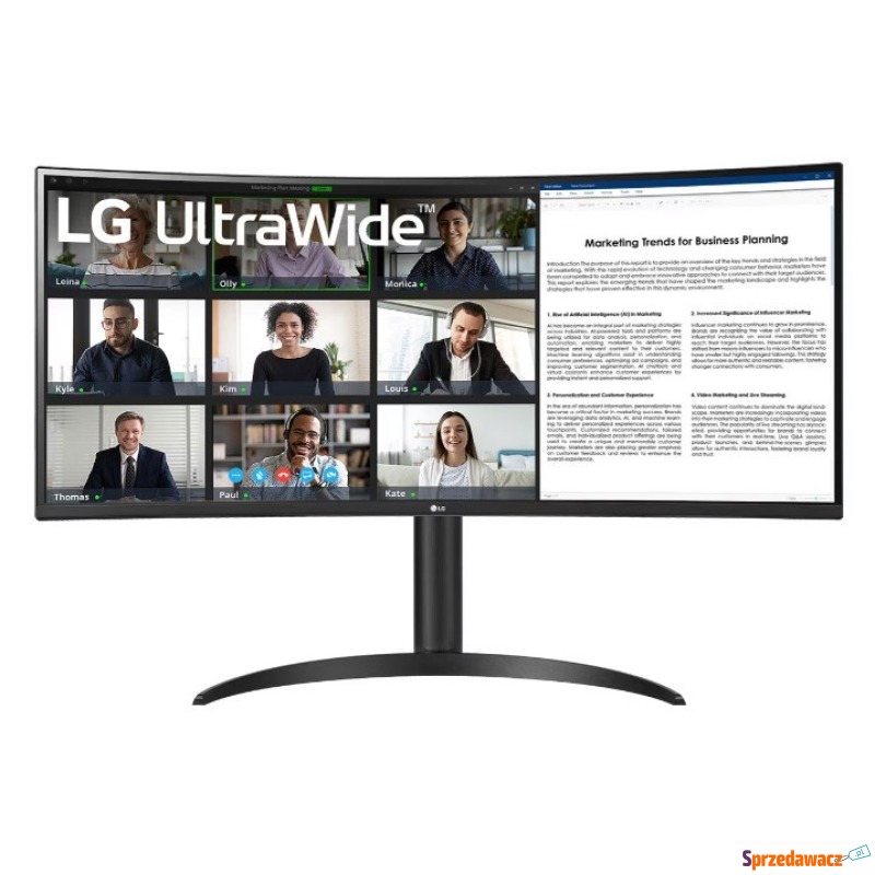 LG 34WR55QC - 34'' | UWQHD | VA | 100Hz - Monitory LCD i LED - Dąbrowa Górnicza