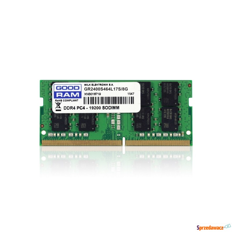 GOODRAM 8GB [1x8GB 2400MHz DDR4 CL17 SODIMM] - Dyski twarde - Zielona Góra