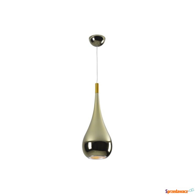 Lampa wisząca Maxlight Drop P0308 1x40W E27 złota - Lampy wiszące, żyrandole - Wrocław