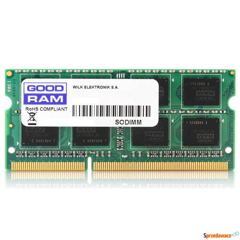 GOODRAM 8GB [1x8GB 1600MHz DDR3 CL11 1.35V SODIMM] - Dyski twarde - Koszalin