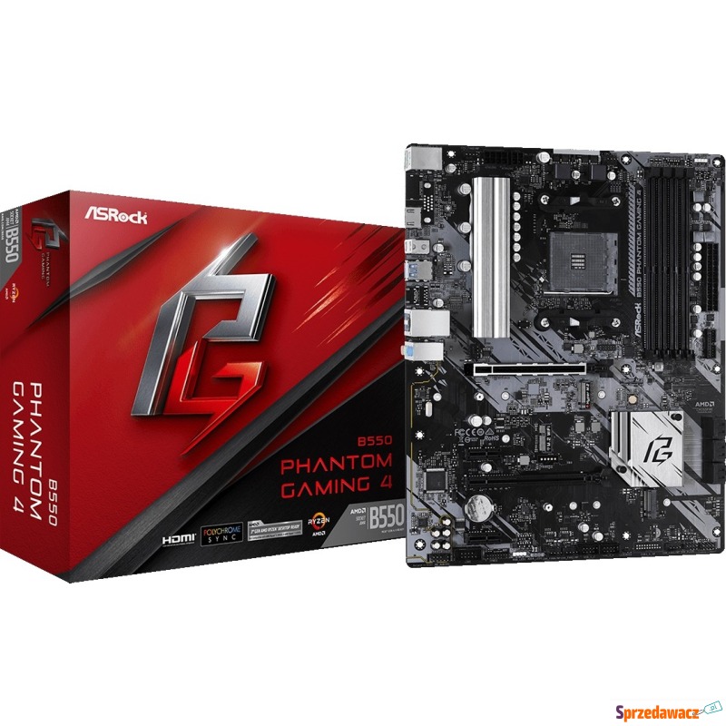 ASRock B550 PHANTOM GAMING 4 - Płyty główne - Gliwice