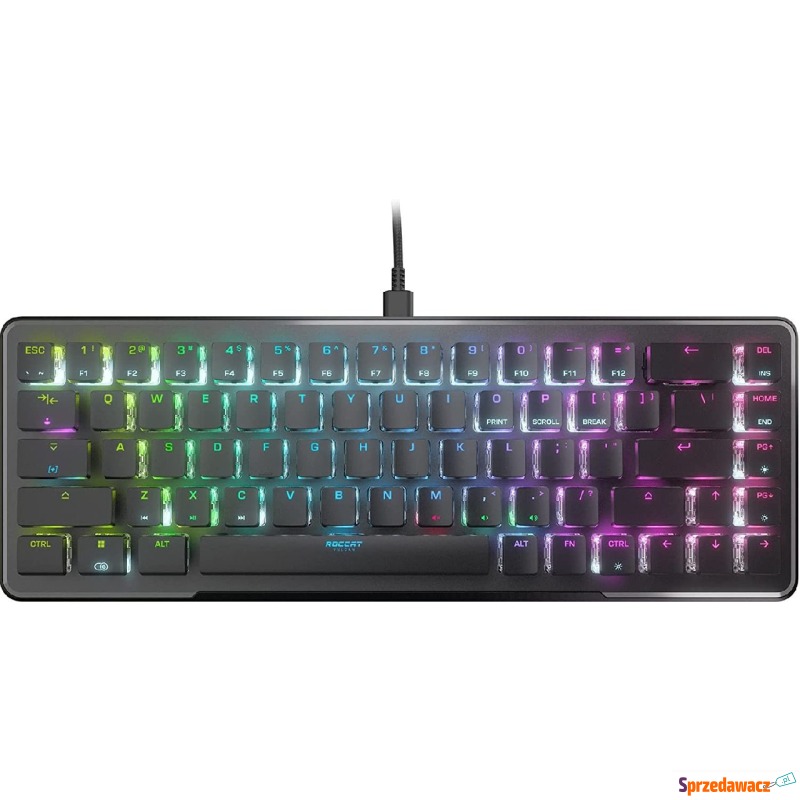 Roccat Vulcan II Mini Aimo RGB Red Switch Black - Klawiatury - Zielona Góra