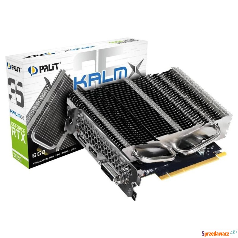 Palit GeForce RTX 3050 KalmX 6GB - Karty graficzne - Mysłowice