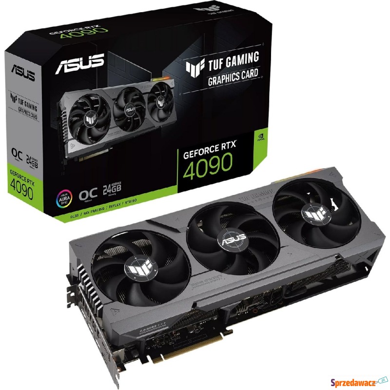 ASUS GeForce RTX 4090 TUF Gaming OC 24GB DLSS... - Karty graficzne - Łódź